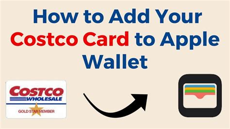 add costco card to apple wallet.